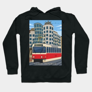 The Prague tramway Czech Republic Hoodie